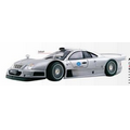 9" Silver Mercedes-clk-gtr Die Cast Replica Vehicle